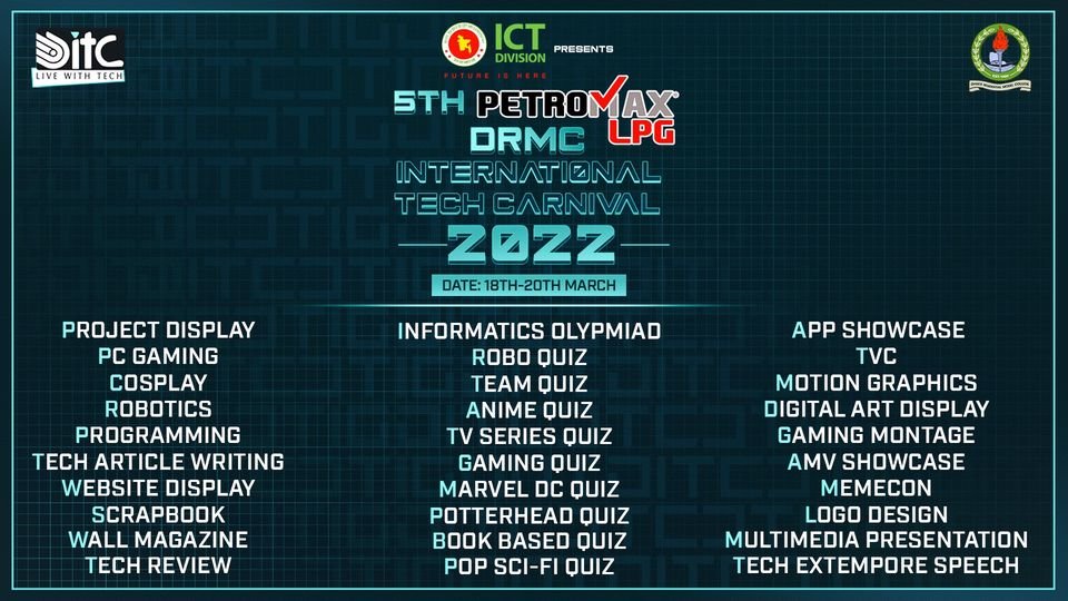 5th DRMC International Tech Carnival 2022