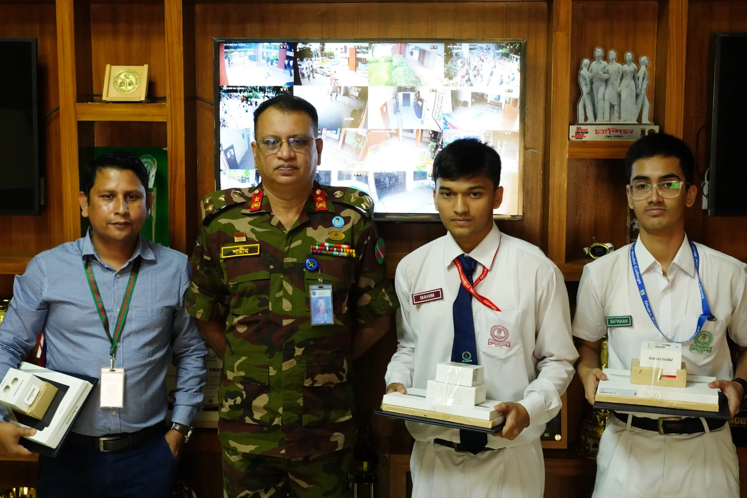 Bangladesh team at the 12th e-Icon World Contest