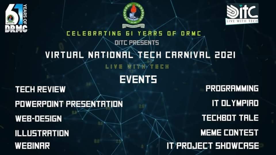 DRMC Virtual National Tech Carnival 2021